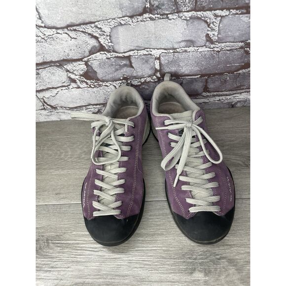Scarpa Shoes Mojito Vibram Purple Low Top Trail Hiking Suede Women 7.5M US/39EU - Picture 10 of 16